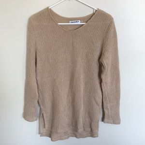 Camel Knit Sweater